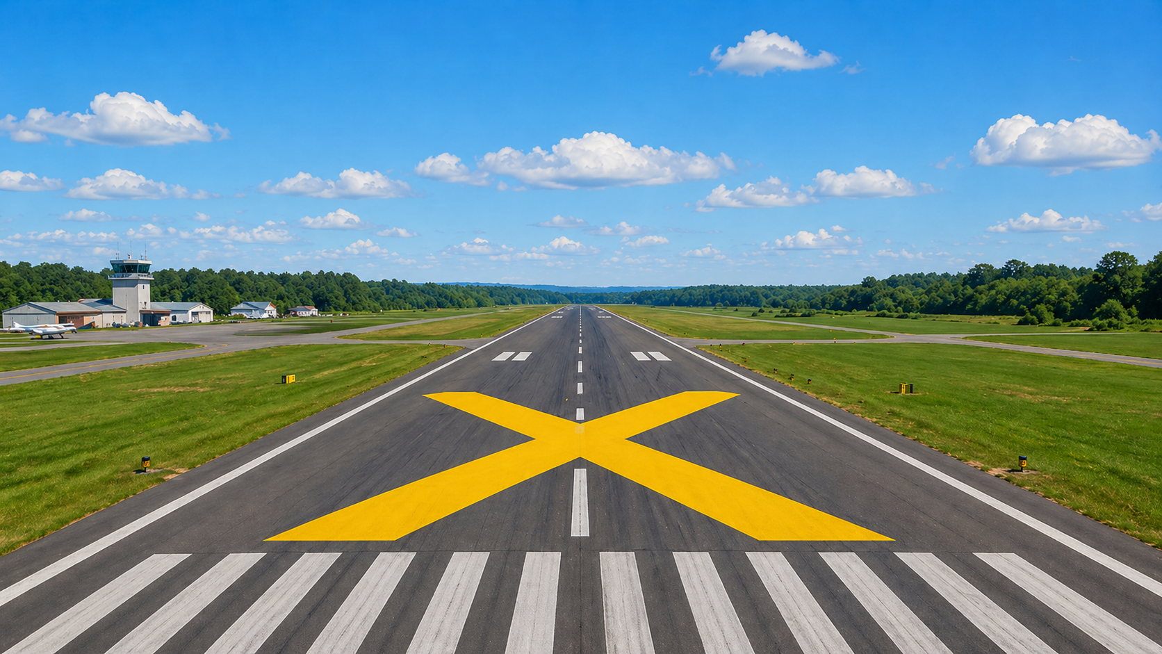 Closed runway